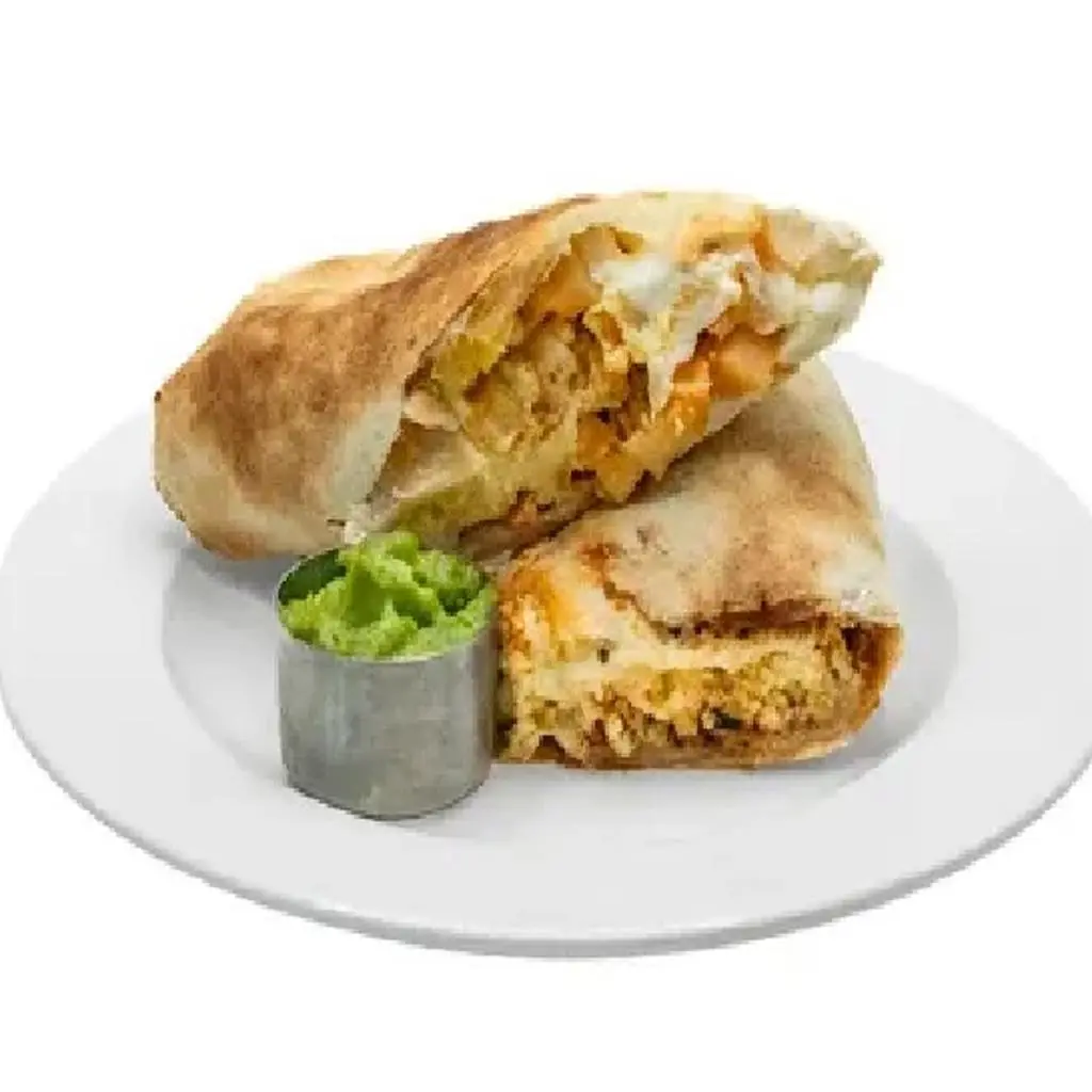 Falafel, Cheese and Egg Pie